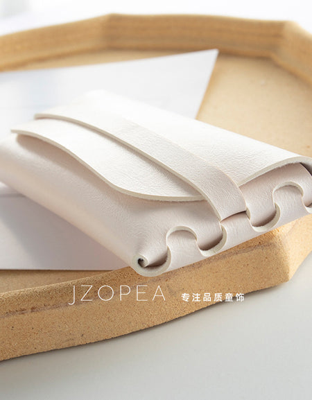 Sunglasses Leather Purse