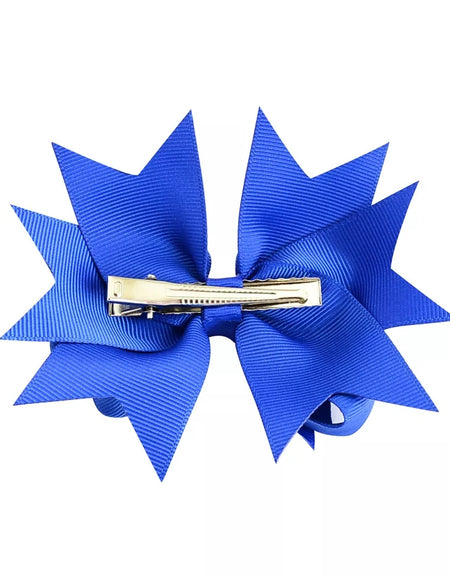 LARGE KNOTTED BOW HAIR CLIPS