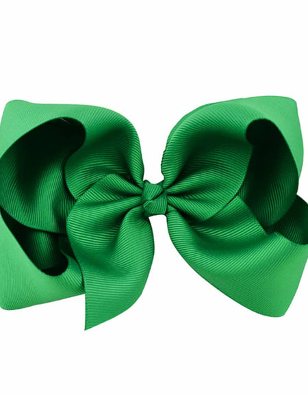 LARGE TWINED BOW HAIR CLIPS