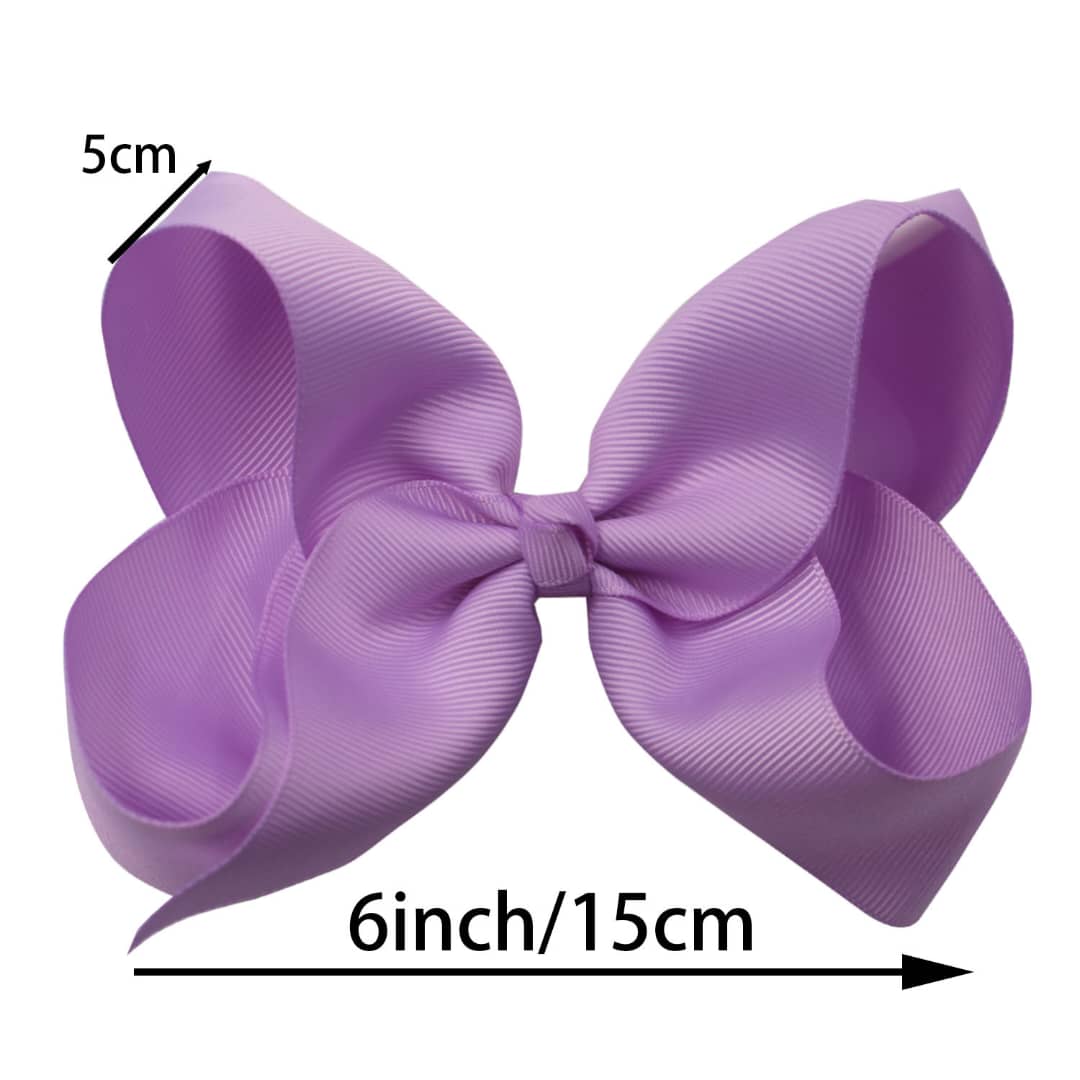 LARGE TWINED BOW HAIR CLIPS