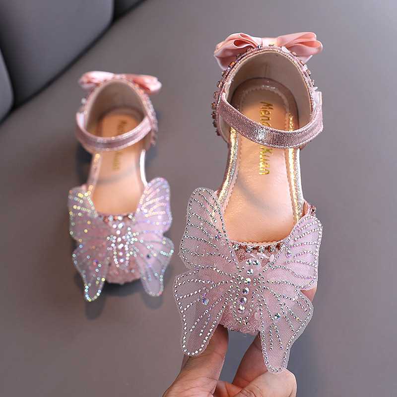 BUTTERFLY HEEL BOW SHOES
