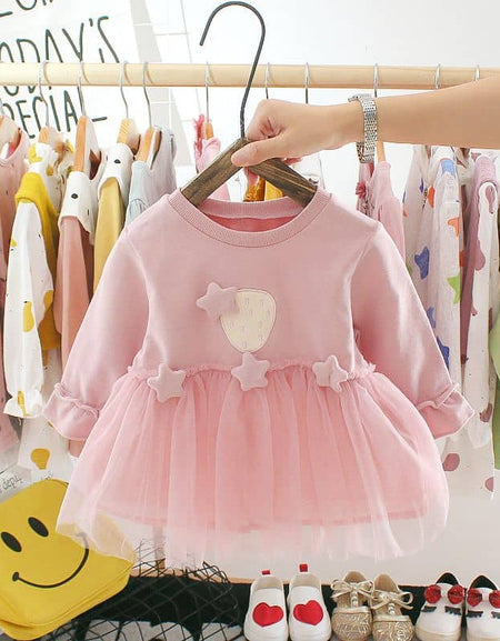 Star Cutout Tulle Dress