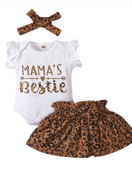 3pieces Mama's Bestie Set