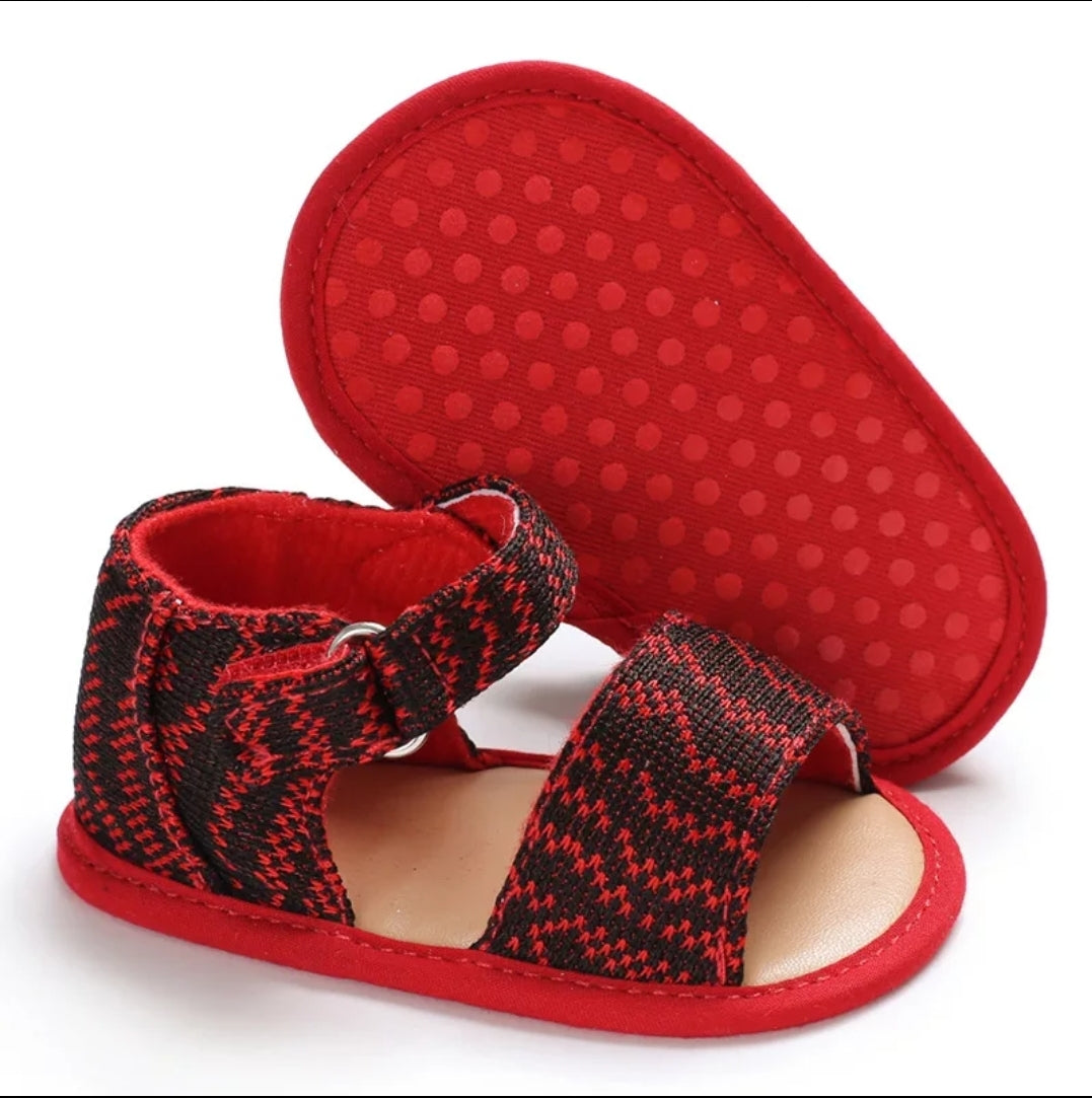 Puzzle Design Baby Sandals