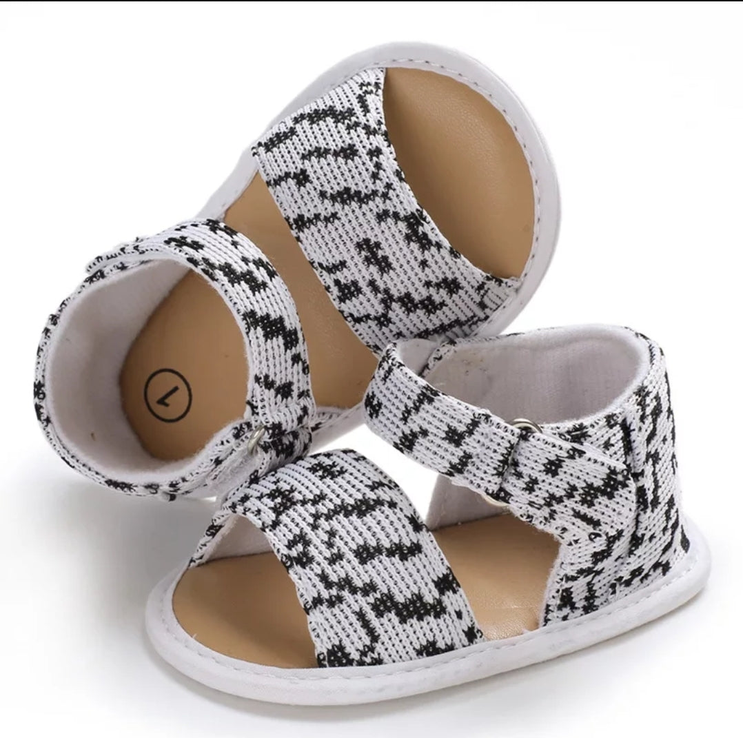 Puzzle Design Baby Sandals