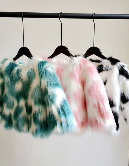 Colorlay Fur Jacket