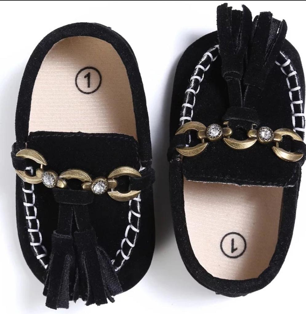 Chain Tassel Loafers - 0-18Months