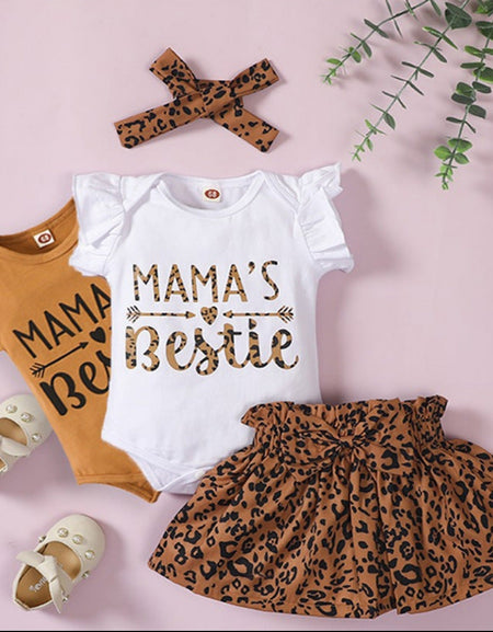 3pieces Mama's Bestie Set