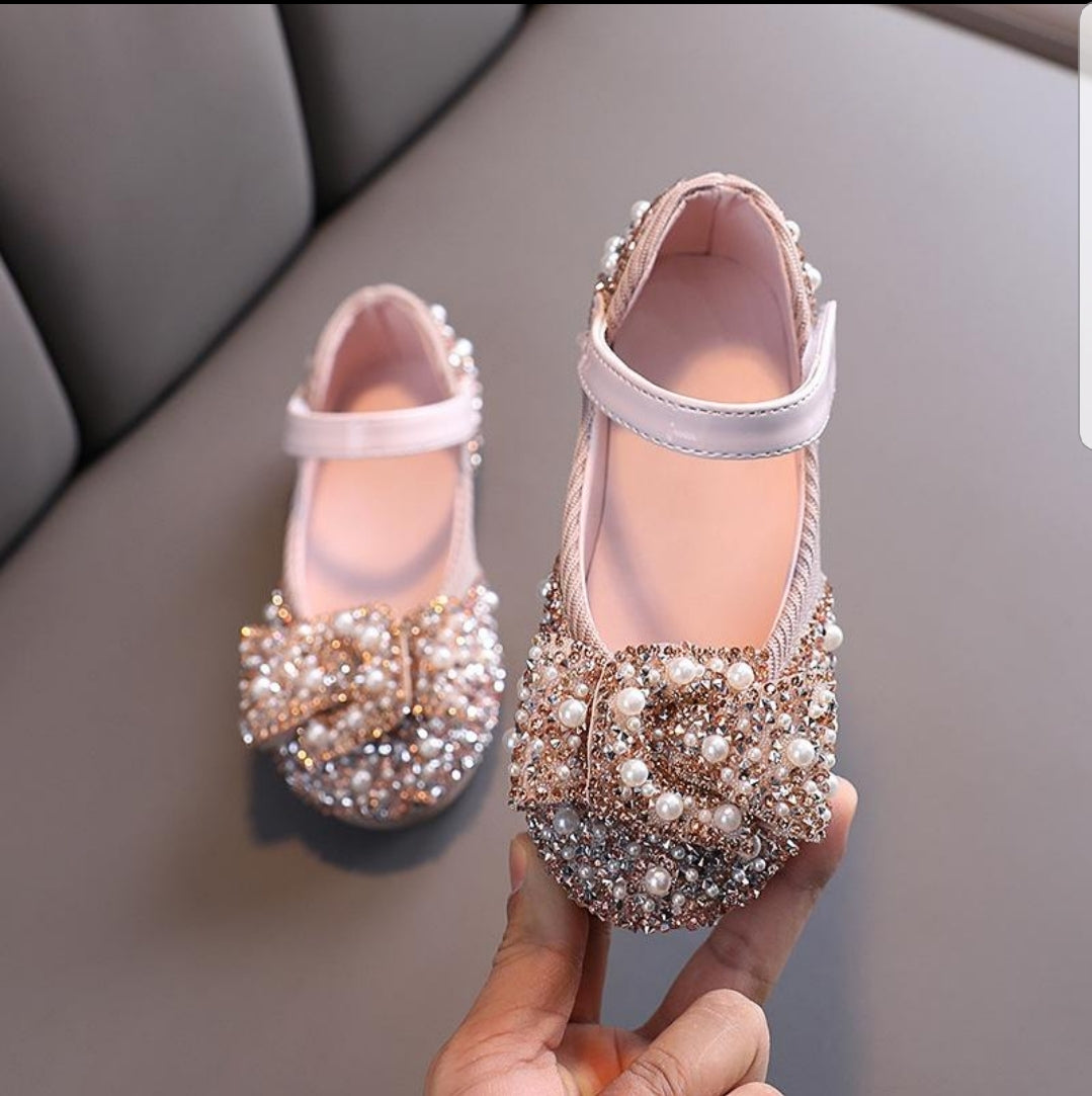 Pearl Bowknot Shoes